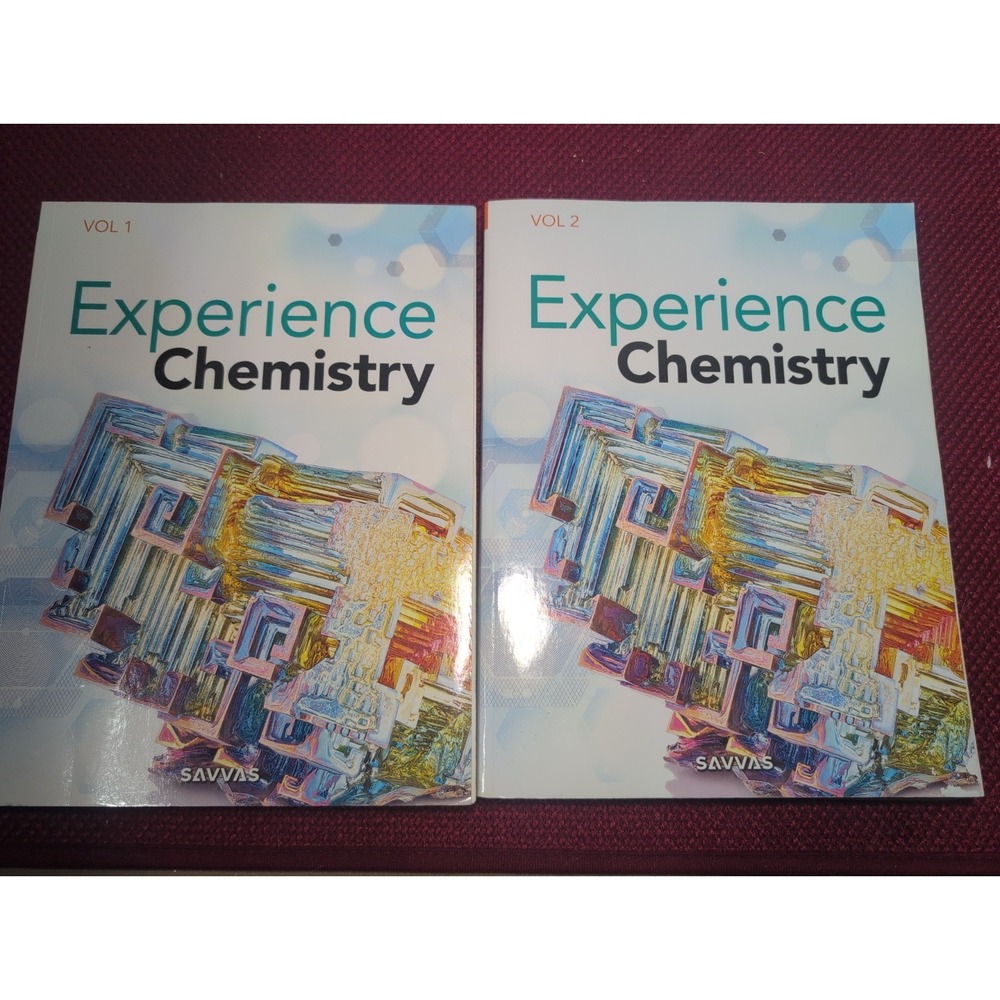 Experience Chemistry Student Volume 1 & 2 Savvas 2021 Science Flinn Scientific